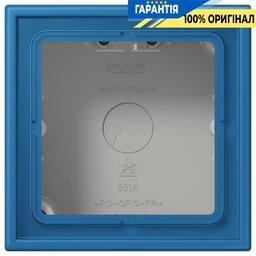 Коробка 1-полюсна накладного монтажу JUNG LC581A211 bleu céruléen 31 (32030)