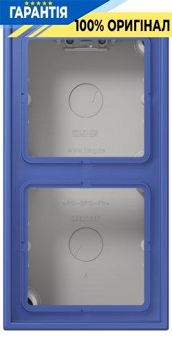 Коробка накладного монтажу 2-постова JUNG LC582A206 bleu outremer 31 (32020)