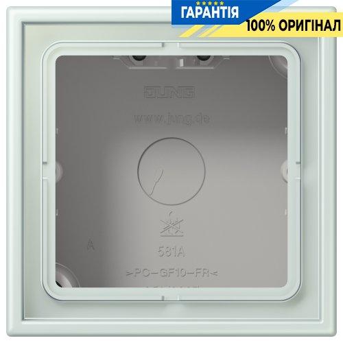 Коробка 1-постова накладного монтажу JUNG LC581A215 колір céruléen pâle (32034)
