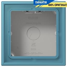 Коробка 1-постова накладного монтажу JUNG LC581A212 céruléen vif (32031)