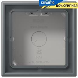 Коробка 1-постова накладного монтажу JUNG LC581A202 gris foncé 31 (32010)