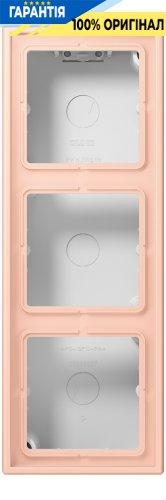 Коробка накладного монтажу 3-позиційна JUNG LC583A234 l’ocre rouge clair (32112)
