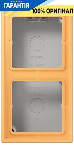 Коробка накладного монтажу 2-позиційна JUNG LC582A254 ocre jaune clair