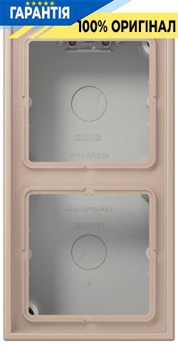 Коробка накладного монтажу 2-постова JUNG LC582A240 ombre brûlée claire