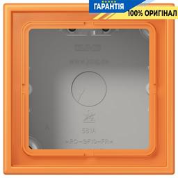 Коробка 1-полюсна накладного монтажу JUNG LC581A225 оранжевий clair (32081)