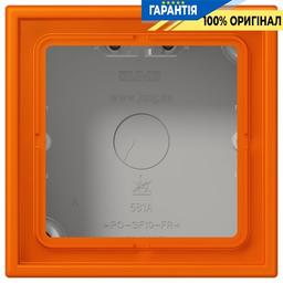 Коробка 1-постова накладного монтажу JUNG LC581A224 помаранчева (32080)