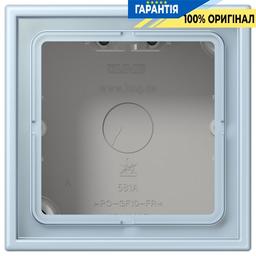 Коробка 1-постова накладного монтажу JUNG LC581A208 outremer clair (32022)