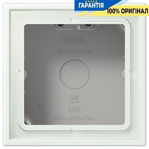 Коробка 1-постова накладного монтажу JUNG LC581A210 outremer gris (32024)