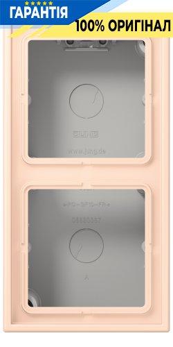 Коробка накладного монтажу 2-постова JUNG LC582A228 rose pâle (32091)