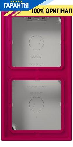 Коробка накладного монтажу 2-позиційна JUNG LC582A230 rouge rubia (32101)