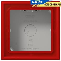 Коробка 1-полюсна накладного монтажу JUNG LC581A227 rouge vermillon 31 (32090)