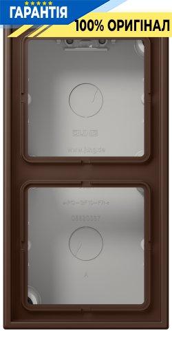 Коробка накладного монтажу 2-постова JUNG LC582A239 terre d’ombre brûlée 31 (32130)