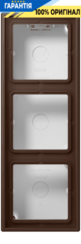 Коробка накладного монтажу 3-постова JUNG LC583A239 terre d’ombre brûlée 31