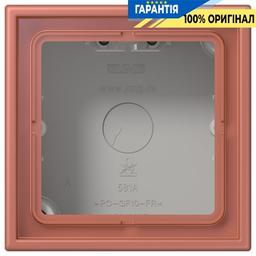 Коробка 1-полюсна накладного монтажу JUNG LC581A236 terre sienne brique (32121)