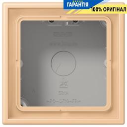 Коробка 1-постова накладного монтажу JUNG LC581A237 terre sienne claire 31 (32122)
