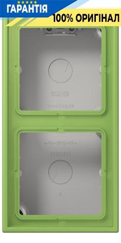 Коробка накладного монтажу 2-позиційна JUNG LC582A220 vert 31 (32051)
