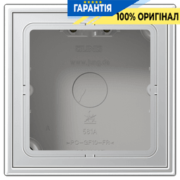 Коробка 1-постова накладного монтажу JUNG AL2581A-L алюмінієва