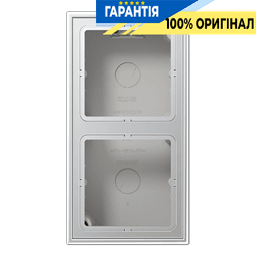 Коробка 2-постова накладного монтажу JUNG AL2582A-L алюмінієва