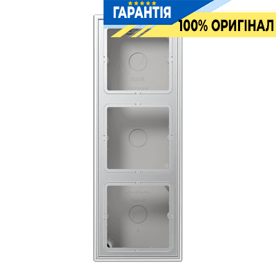 Коробка 3-постова накладного монтажу JUNG AL2583A-L алюмінієва