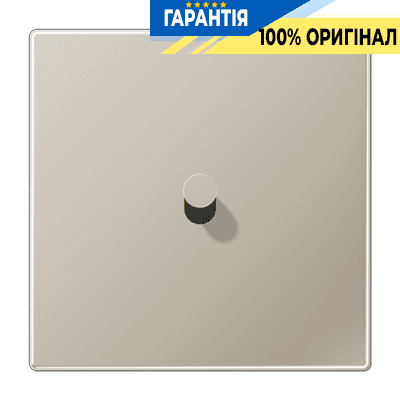 Центральна плата з тумблером «конус» LS1912 JUNG ES12-0K1 з нержавної сталі