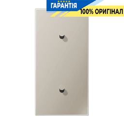 Центральна плата JUNG ES12-20K1 з двома одиночними вертикальними тумблерами «конус», нержавіюча сталь