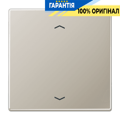 Центральна плата (клавіша) JUNG ES1700P з нержавіючої сталі Edelstahl