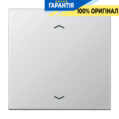 Центральна плата (клавіша) JUNG AL1700P алюмінієва для електроустановок