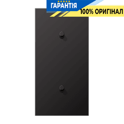 Центральна плата з двома одиночними тумблерами вертикальна «циліндр» LS1912 JUNG AL12-20DR01 Dark
