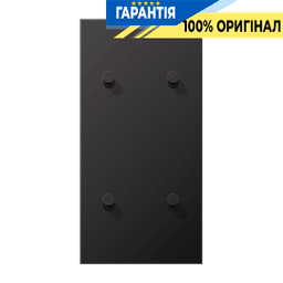 Центральна плата з двома подвійними вертикальними тумблерами «конус» LS1912 JUNG AL12-25DK01 Dark