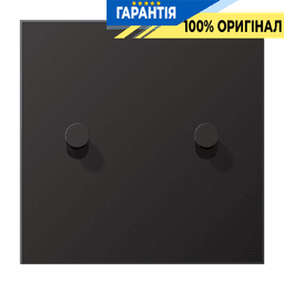 Центральна плата з 2-ма тумблерами «конус» LS1912 JUNG AL12-5DK01 Dark