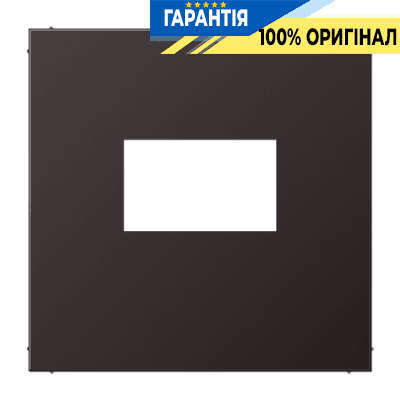 Панель для USB зарядного пристрою JUNG AL1969USBD Dark, накладна, темна