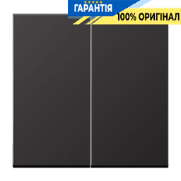 Центральна плата (2-а клавіша) JUNG AL1702D Dark для керування освітленням