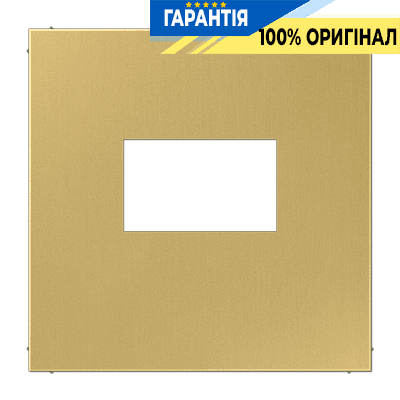 Панель для USB зарядного пристрою JUNG ME1969USBC латунь Classic, лицьова накладка для розетки