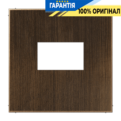 Панель JUNG ME1969USBAT для USB зарядного пристрою, латунь Antik, стильне та надійне рішення