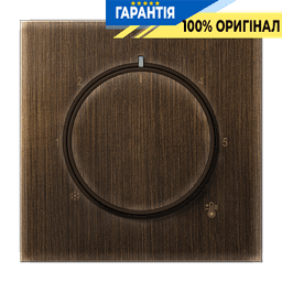 Центральна плата (клавіша) для термостату JUNG ME1749AT латунь Antik