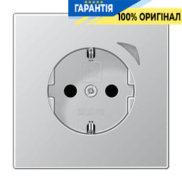 Розумна розетка із заземленням та захистом JUNG HOME BTLS1521SLG світло-сірий