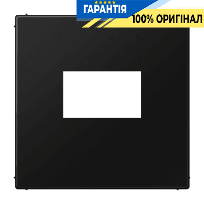 Панель для USB зарядного пристрою JUNG LS1969USBSWM матовий чорний графіт
