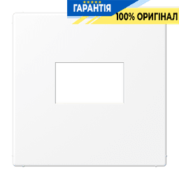 Панель для USB зарядного пристрою JUNG LS1969USBWWM біло-сніжний матовий