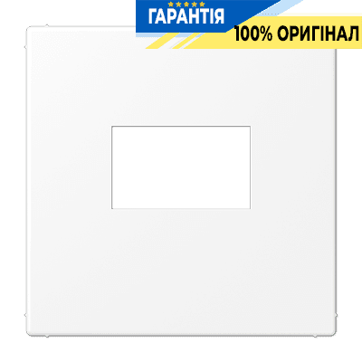 Панель для USB зарядного пристрою JUNG LS1969USBWWM біло-сніжний матовий