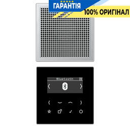 Смарт радіо DAB+ Bluetooth моно JUNG DABAL1BT алюміній, цифрове радіо з Bluetooth