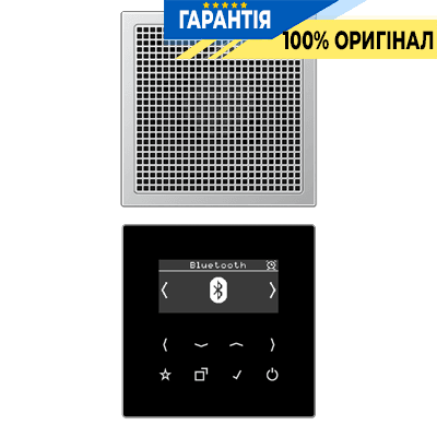 Смарт радіо DAB+ Bluetooth моно JUNG DABAL1BT алюміній, цифрове радіо з Bluetooth