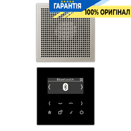 Смарт радіо JUNG DABES1BT з DAB+ та Bluetooth, моно, корпус Edelstahl, артикул DABES1BT