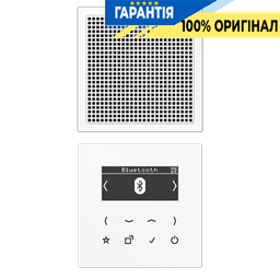 Смарт радіо JUNG DABLS1BTWW з DAB+ та Bluetooth, моно, біле
