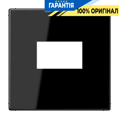 Панель для USB зарядного пристрою JUNG LS1969USBSW чорного кольору
