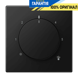 Центральна плата (клавіша) для термостату JUNG LS1749BFSWM, чорний графіт матовий