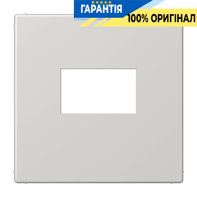 Панель світло-сіра для USB зарядного пристрою JUNG LS1969USBLG