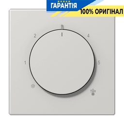 Центральна плата (клавіша) для термостата JUNG LS1749BFLG світло-сірого кольору