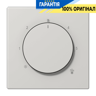Центральна плата (клавіша) для термостата JUNG LS1749BFLG світло-сірого кольору