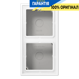 Коробка 2-постова накладного монтажу JUNG LS582AWWM біло-сніжний матовий