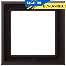 Рамка 1-местна JUNG LS Zero Dark LSZ AL 981 BF D чорна матова